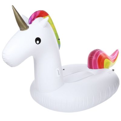 Rainbow Unicorn Pool Float