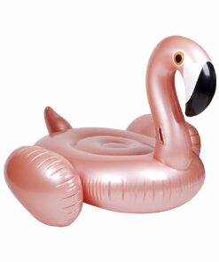 Luxe Rose Gold Flamingo inflatable Float
