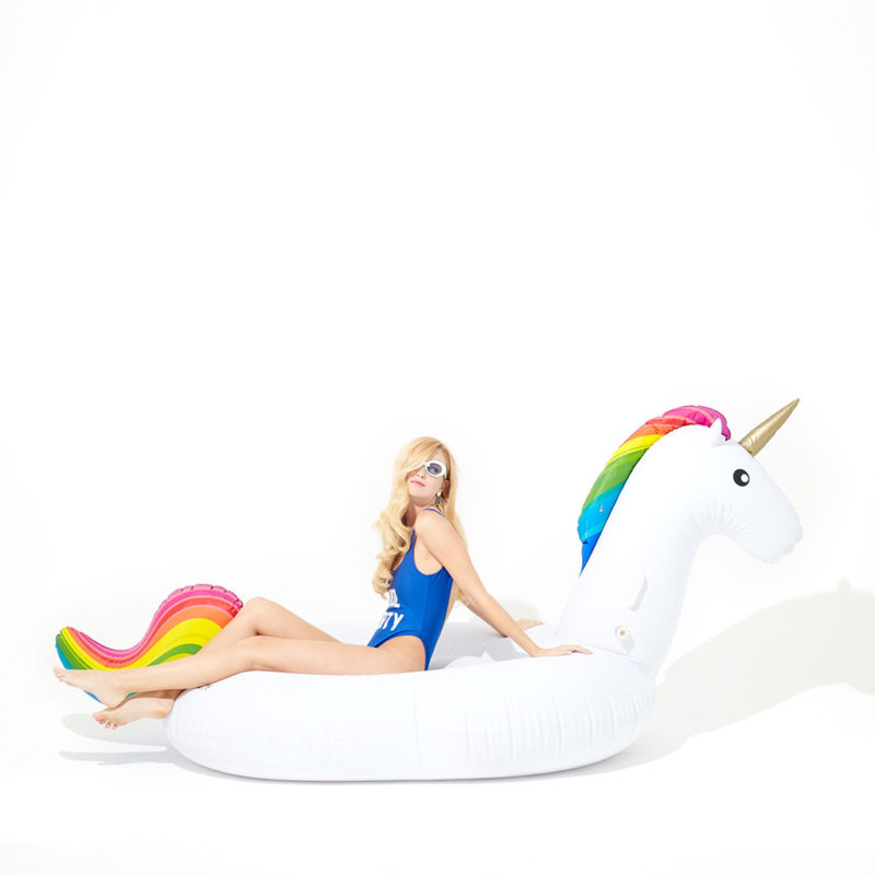 inflatable unicorn pool float hk