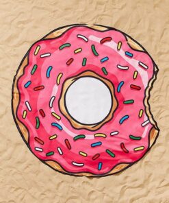 Donut Beach Blanket Mat Towel