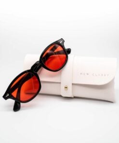 Black Frame Wayfarer Sunglasses