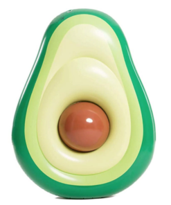 Inflatable Avocado Pool Float hk 牛油果浮床