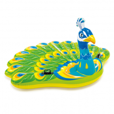 inflatable peacoak pool float hk
