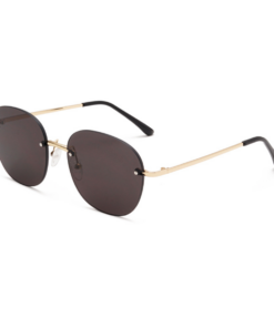 Rimless Round Sunglasses