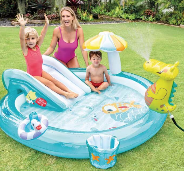Inflatable Crocodile Park Baby Swimming Pool