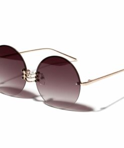 Retro Rimless Sunglasses