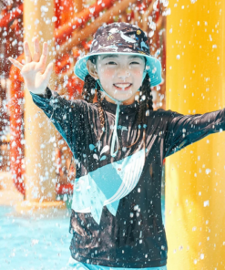 Barrel Kids Buddy Rashguard-DEEP NAVY