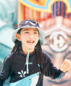 Barrel Kids Buddy Rashguard-DEEP NAVY