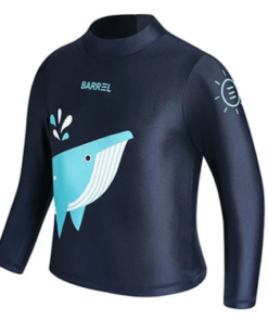 Barrel Kids Buddy Rashguard-DEEP NAVY
