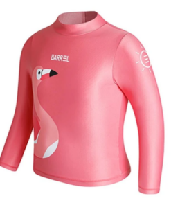 Barrel Kids Buddy Rashguard-ROSE PINK