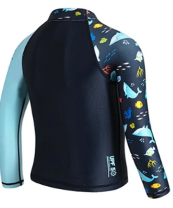Barrel Kids Summer Rashguard-DEEP NAVY
