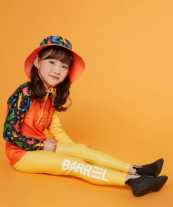 Barrel Kids Summer Rashguard-ORANGE