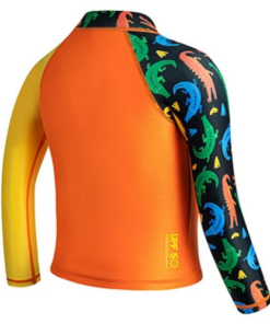 Barrel Kids Summer Rashguard-ORANGE