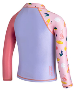Barrel Kids Summer Rashguard-PALE PURPLE