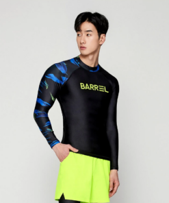 Barrel Mens Odd Rashguard-BLACK