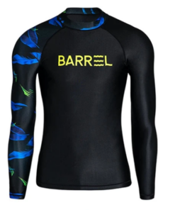 Barrel Mens Odd Rashguard-BLACK