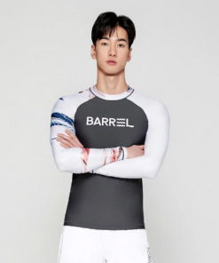 Barrel Mens Odd Rashguard-DARK GREY