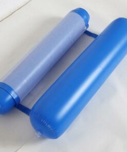 Blue Inflatable pool floating cushion mat -彩色充氣浮墊
