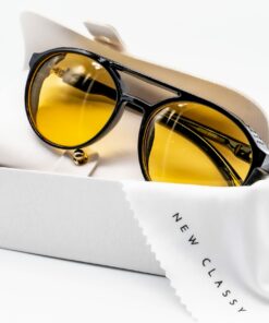 Retro Round Steampunk Goggles Sunglasses