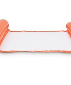 Orange Inflatable pool floating cushion mat -彩色充氣浮墊