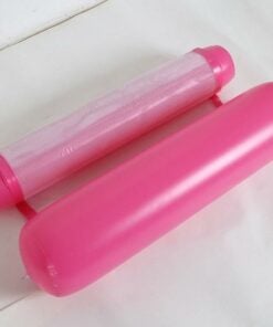 Pink Inflatable pool floating cushion mat -彩色充氣浮墊