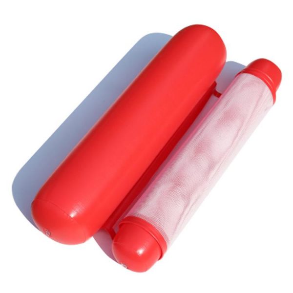 Red Inflatable pool floating cushion mat -彩色充氣浮墊