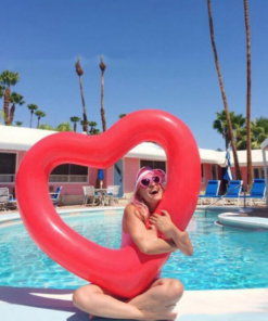 Giant Inflatable Heart Float