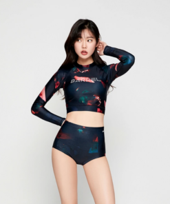 Barrel Womens Basic Crop Rashguard-ORE