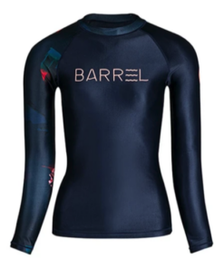 Barrel Womens Odd Rashguard-DEEP NAVY