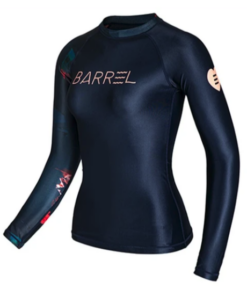 Barrel Womens Odd Rashguard-DEEP NAVY