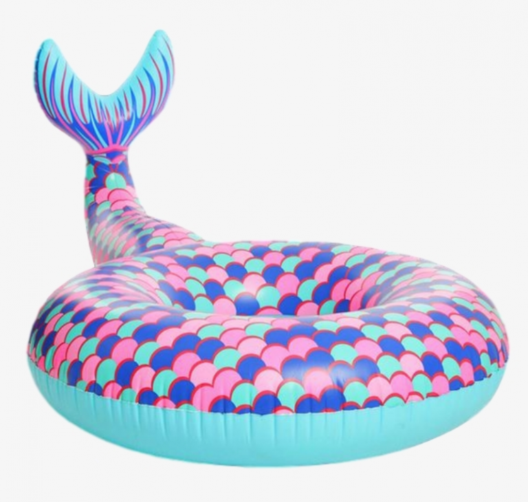 mermaid tail pool float
