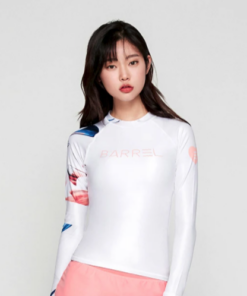 Barrel Womens Odd Rashguard-WHITE hk