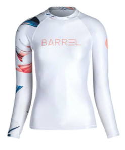 Barrel Womens Odd Rashguard-WHITE hk