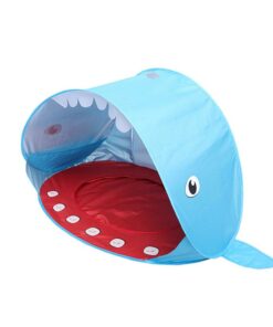 Shark Pop Up kids baby Beach Tent hk