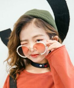 Kids Pink glasses with White Frame