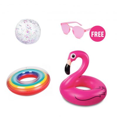 flamingo swim ring hk