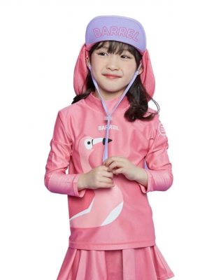 Barrel Kids Buddy Rashguard-ROSE PINK hk