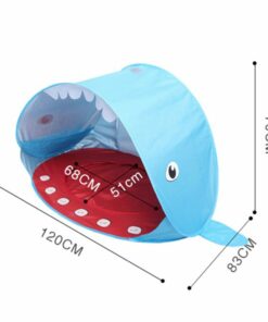 Shark Pop Up kids baby Beach Tent hk