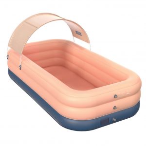 Wireless Inflatable Pool with Canopy hk