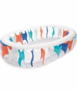 2.34m Bestway Inflatable oval shaped family size swimming pool
