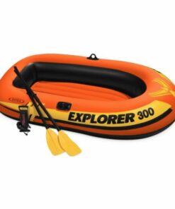 2.11m INTEX Explorer 300 Inflatable Boat Set - 3 person - 探險者 充氣船套裝(橡皮艇)
